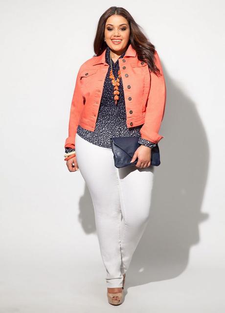 Cómo usar jean blanco si soy gordita