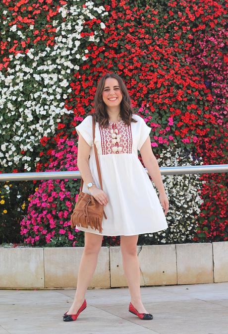 Vestido blanco para verano