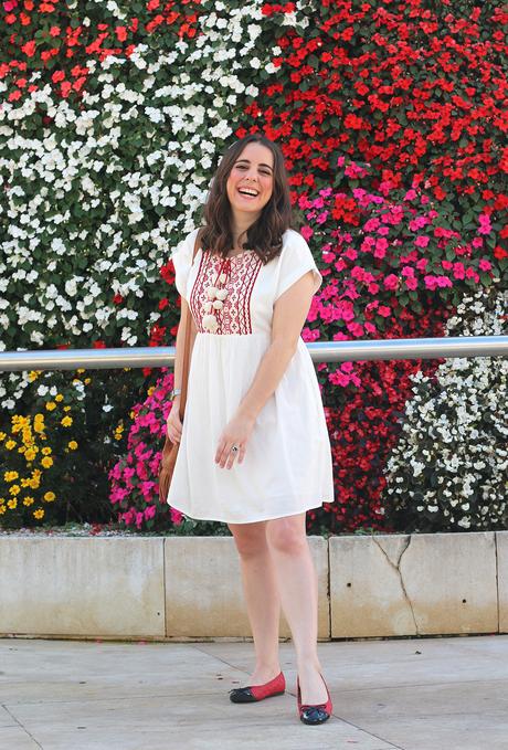 Vestido blanco para verano