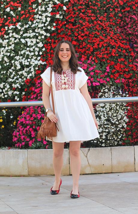 Vestido blanco para verano