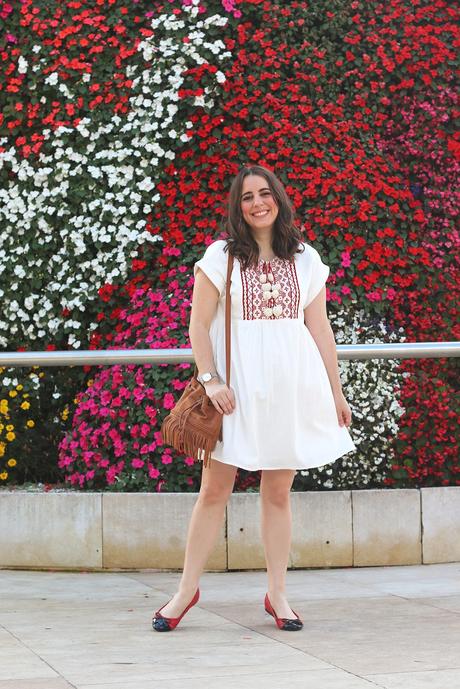 Vestido blanco para verano