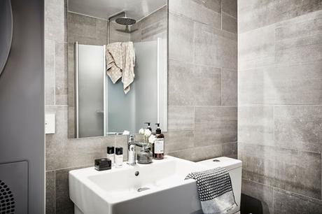 Mini ático sueco de 24 m2