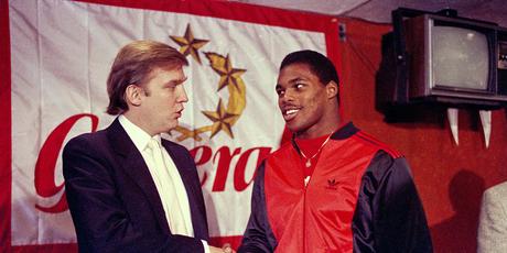Así era Donald Trump como dueño de un equipo de football (en la USFL)