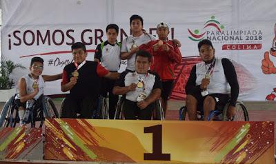 CONQUISTAN MEXIQUENSES MEDALLERO EN ATLETISMO DURANTE PARALIMPIADA NACIONAL “COLIMA 2018”