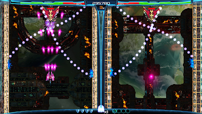 El matamarcianos a pantalla partida Dimension Drive también disponible en Ps4 y Xbox One El matamarcianos a pantalla partida Dimension Drive también disponible en Ps4 y Xbox One