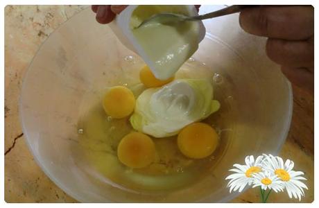 Le añadimos el yogur (Al gusto)