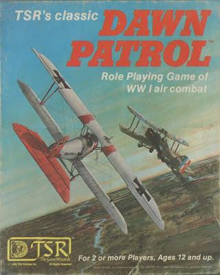 Dawn Patrol: Role-Playing Game of WWI Air Combat, de TSR Inc. (1982)