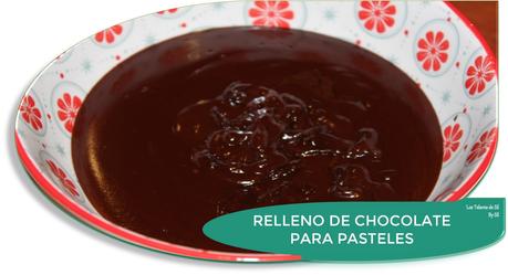 RELLENO DE CHOCOLATE PARA PASTELES