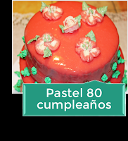  PASTEL 80 CUMPLEAÑOS