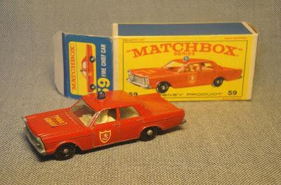 Auto del jefe de bomberos