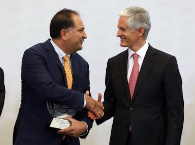 ACOMPAÑA GOBERNADOR MEXIQUENSE AL PRESIDENTE ENRIQUE PEÑA NIETO A LA CLAUSURA DEL XXV CONGRESO DEL COMERCIO EXTERIOR MEXICANO Y ENTREGA DEL PREMIO NACIONAL DE EXPORTACIÓN 2018