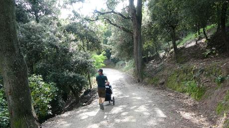Excursión a la Font de la Budellera con carrito de bebé | Serra de Collserola