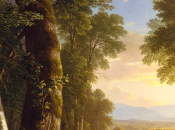 paisaje norteamericano Walt Whtiman Asher Brown Durand.