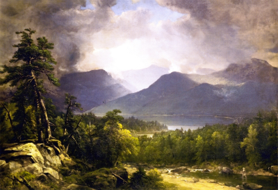 El paisaje norteamericano en Walt Whtiman y Asher Brown Durand.