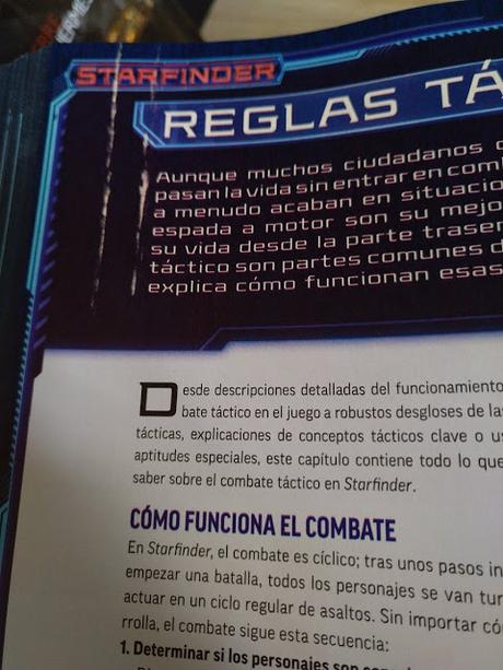 La edición española de Starfinder, plagada de fallos