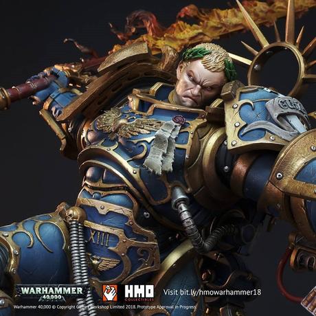 HMO sacará dioramas escala 1:6 de W40K. Guilliman será el primero