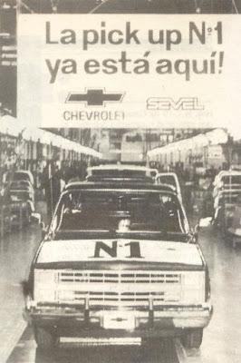 La camioneta Chevrolet C-10 de Sevel