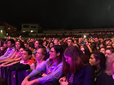 el pop de Morat mueve a los más jóvenes el día de Ponferrada el pop de Morat mueve a los más jóvenes el día de Ponferrada