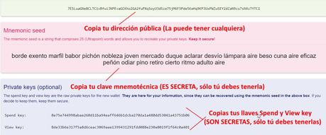 crear billetera Ultrapoint