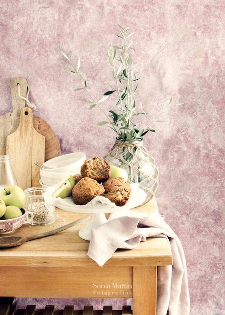 muffins veganos sin gluten