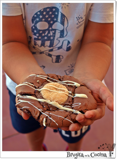 Galletas brownie cacahuete Galletas brownie cacahuete
