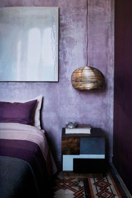 Ultraviolet, el color 2018 de Pantone, en la decoración de casa