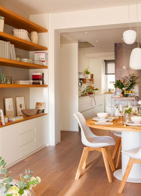 Tendencias en decoración que nunca pasan de moda estanterías flotantes