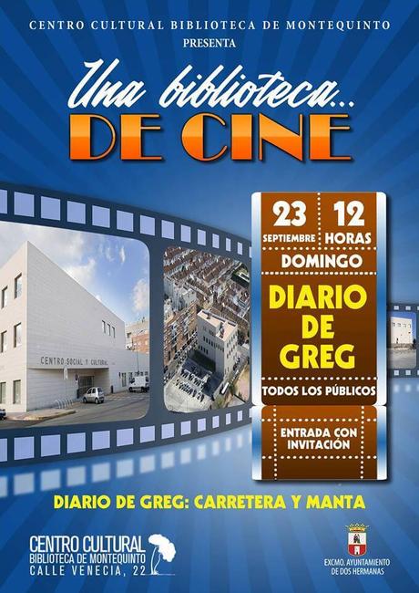 Una Biblioteca de CINE: “Diario de Greg: carretera y manta” Una Biblioteca de CINE: “Diario de Greg: carretera y manta”