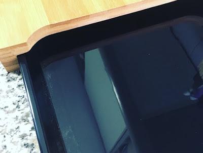 Tabla de Bambú para la cocina.- Con bandeja de Jocca