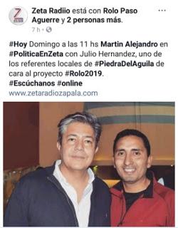 En radio Z habló Julio Hernández