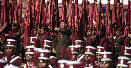 President Nicolás Maduro at a ceremony in Caracas. The White House declined to answer detailed questions about talks with rebellious officers.