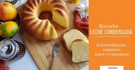 Bizcocho de leche condensada