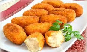 Croquetas de pollo rellenas