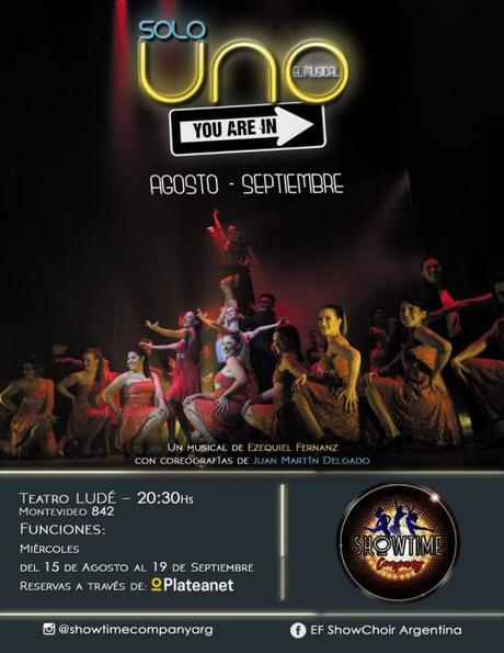 Argentina: SOLO UNO El Musical de Ezequiel Fernanz