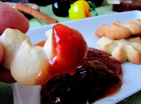 Mermelada de ciruelas con jengibre y canela