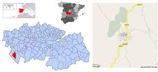 Resultado de imagen de Campillo de la Jara mapa