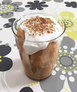 Tiramisú exprés de café