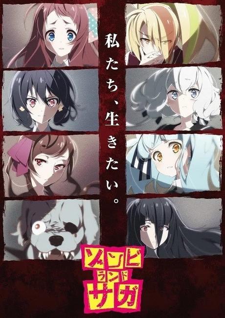 El anime Zombieland Saga revela video anunciando su personal de elenco