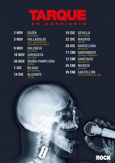 Primeras fechas de la gira en solitario de Carlos Tarque