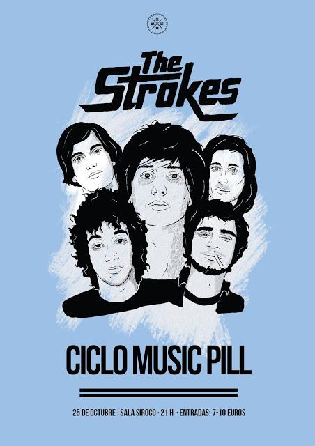 [Noticia] The Strokes Music Pill, evento multidisciplinar por el 15º aniversario de Room On Fire en Sala Siroco