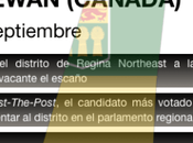 Partido Saskatchewan vuelve medir fuerza urnas vista puesta elecciones 2020