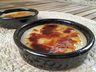 Crema catalana ~ Sin lácteos y sin gluten