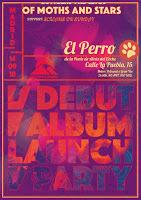 Concierto de Of Moths and Stars y Screams On Sunday en El perro de la parte de atrás del coche