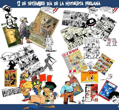 12 de setiembre Día de la Historieta Peruana.