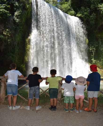 Visita de colegios al Monasterio de Piedra