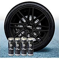 Sophisticauto FULL DIP PACKS AHORRO LLANTAS 4 SPRAYS NEGRO MATE