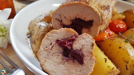 Vena de ternera rellena