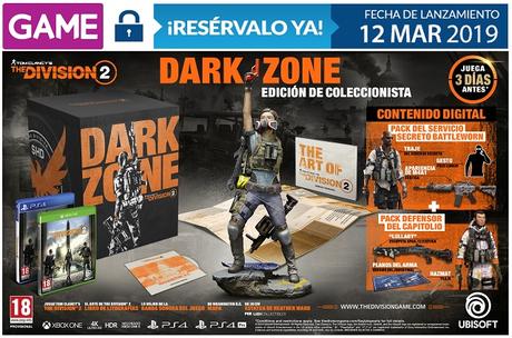 GAME detalla el contenido de sus tres ediciones especiales de The Division 2