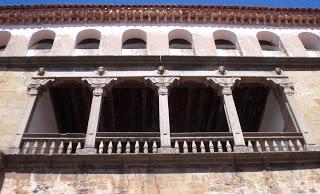 Imagen del mes: Logia renacentista del Palacio de los Condes de Osorno, en Pasarón de la Vera