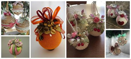 11 Ideas para reutilizar y decorar esferas navideñas viejas